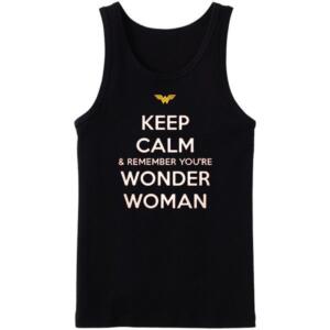 Keep Calm And Remember You're Wonder Woman Tanktop