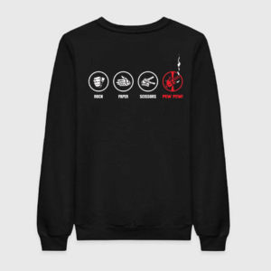 Rock Paper Scissors Deadpool Sweatshirt