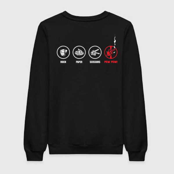 Rock Paper Scissors Deadpool Sweatshirt Rock Paper Scissors Deadpool Sweatshirt
