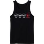 Rock Paper Scissors Deadpool Tanktop