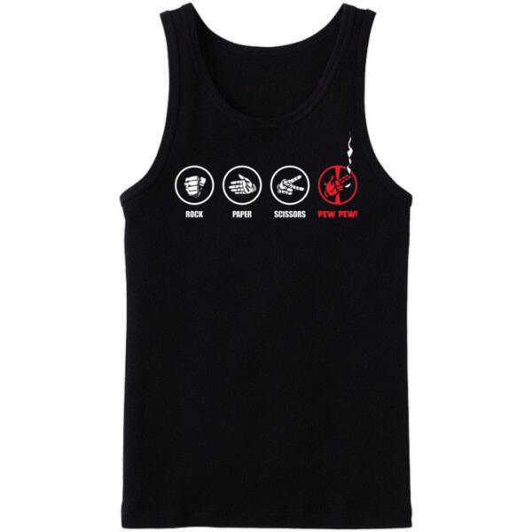 Rock Paper Scissors Deadpool Tanktop Rock Paper Scissors Deadpool Tanktop