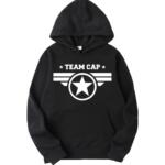 Team Captain America T-Shirt Hoodie