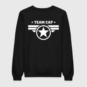 Team Captain America T-Shirt Sweatshirt