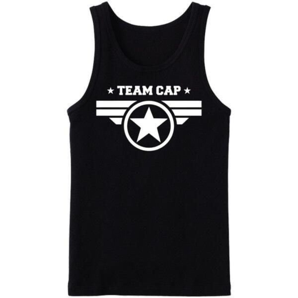 Team Captain America T-Shirt Tanktop