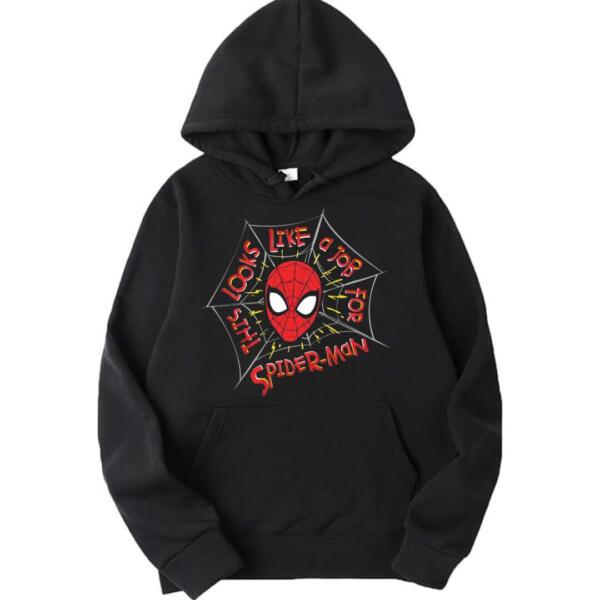 This Looks Like The Job For Spiderman Hoodie
