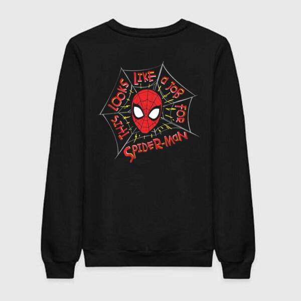 This Looks Like The Job For Spiderman Sweatshirt