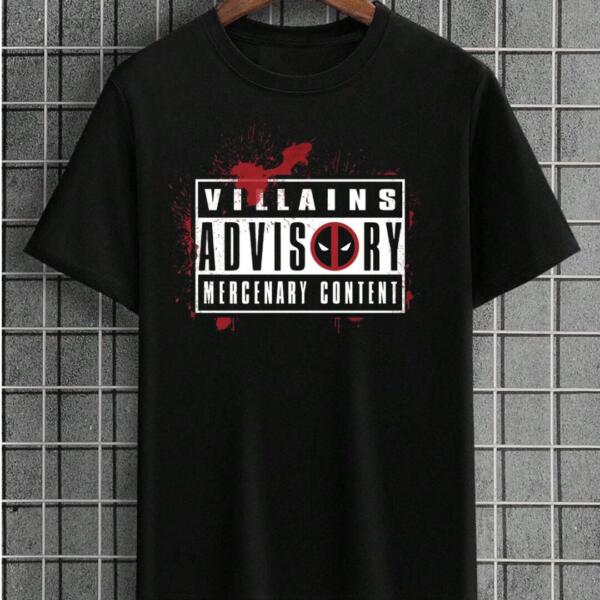 Villains Advisory T-Shirt Villains Advisory T-Shirt