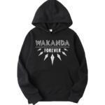 Wakanda Forever Collar Hoodie