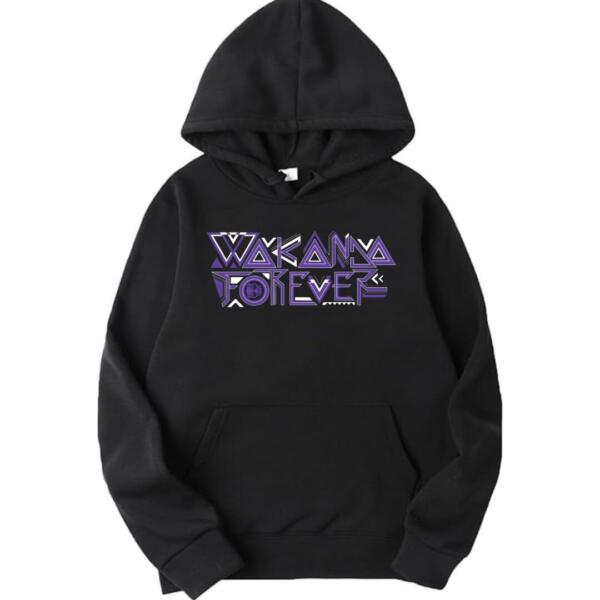 Wakanda Forever Purple Hoodie
