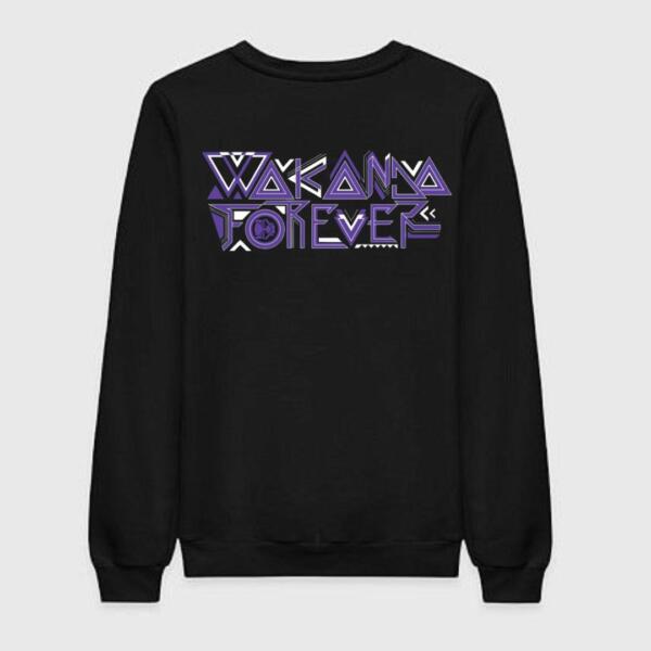 Wakanda Forever Purple Sweatshirt
