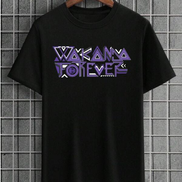 Wakanda Forever Purple T-Shirt Wakanda Forever Purple T-Shirt