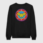 Wonder Woman 90's Sign SWeatshirt
