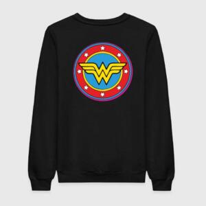 Wonder Woman 90's Sign SWeatshirt