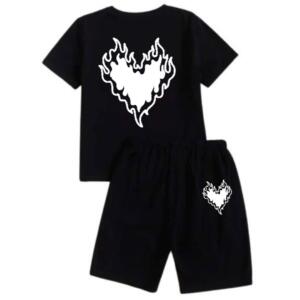 Burning Heart Short Tracksuit