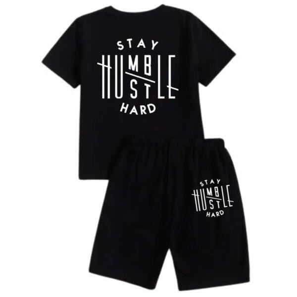 Stay Humble hustle Hard Short Tracksuit