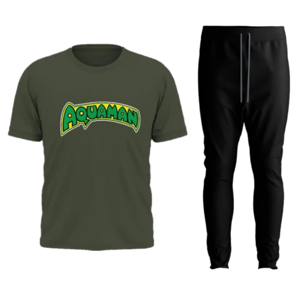 Aquaman Text Green Tracksuit (2)