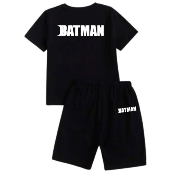 Batman Text Short tracksuit