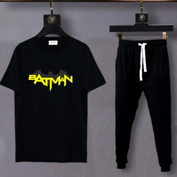 Batman Yellow Logo Tracksuit