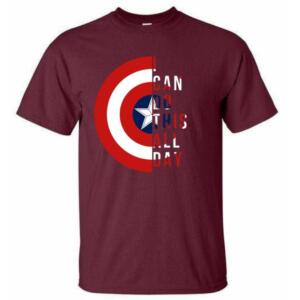 Captain America I Can Do This All Day T-Shirt (6)