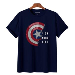 Captain America On Your Left T-Shirt (5)