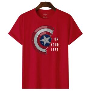 Captain America On Your Left T-Shirt (7)