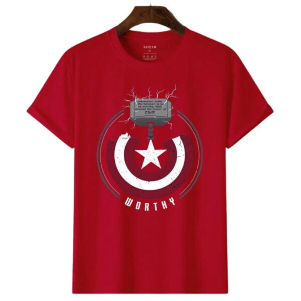 Captain America Worthy T-Shirt (7)