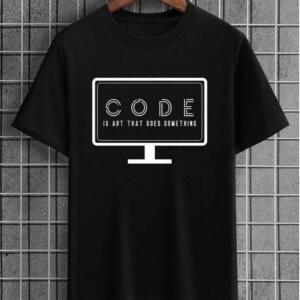 Code Is Art That Does Something T-Shirt
