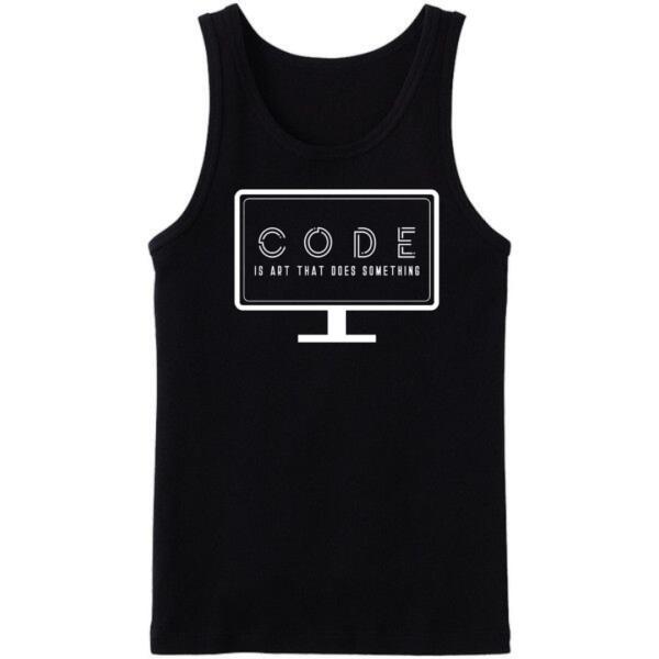 Code Is Art That Does Something Tanktop