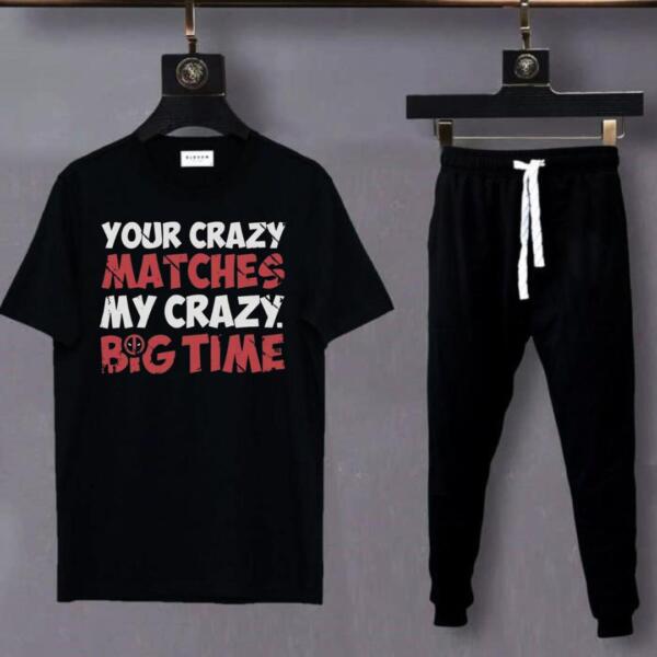 Deadpool Your Crazy Matches My Crazy Tracksuit