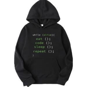 Eat Sleep Code Repeat Hoodie