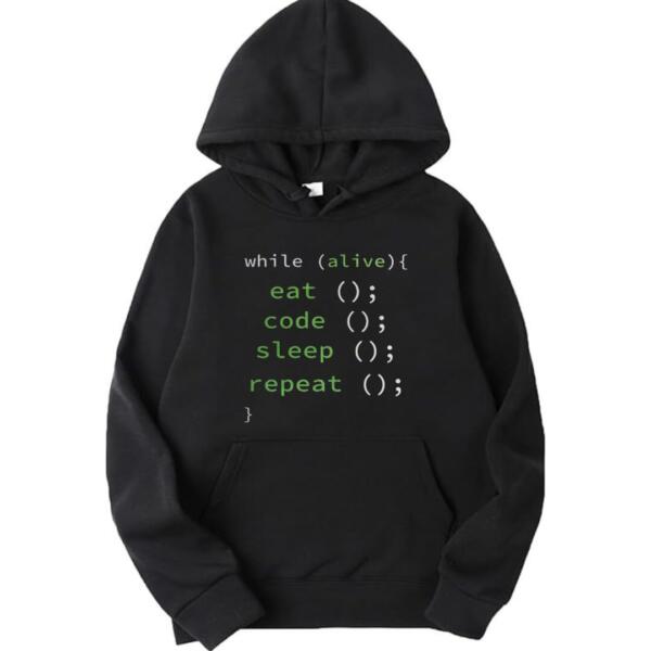 Eat Sleep Code Repeat Hoodie
