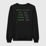 Eat Sleep Code Repeat Sweatshirt