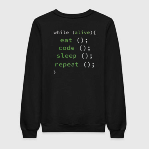 Eat Sleep Code Repeat Sweatshirt