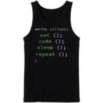 Eat Sleep Code Repeat Tanktop