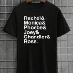 Friends Cast Name T-Shirt
