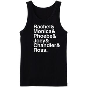 Friends Cast Name Tanktop