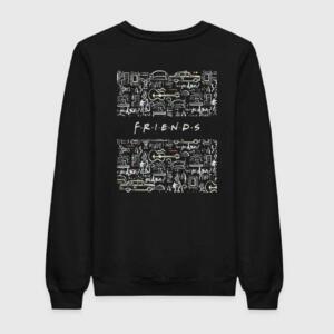 Friends Graphics Hoodie