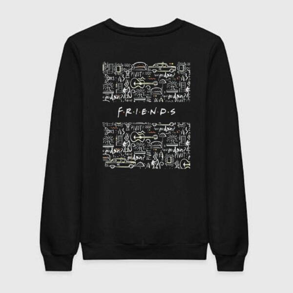 Friends Graphics Hoodie