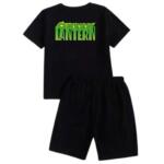 Green Lantern Animated Logo Short Tracksuit