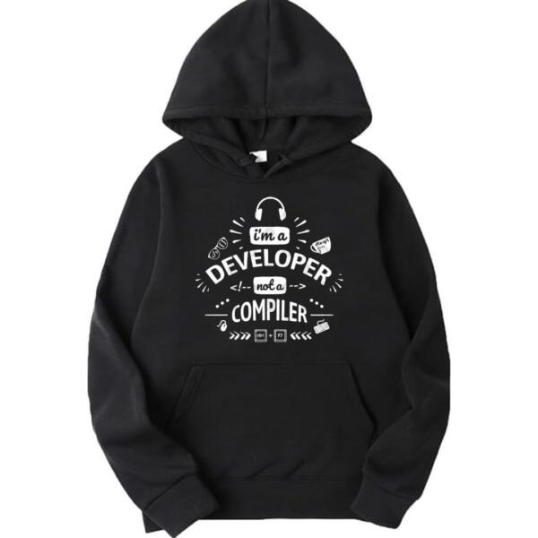 I Am A Developer Not A Compiler Hoodie