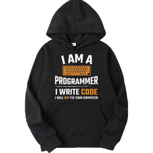 I Am A Programmer Hoodie I Am A Programmer Hoodie