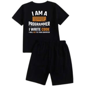 I Am A Programmer I Write Codes Short Tracksuit