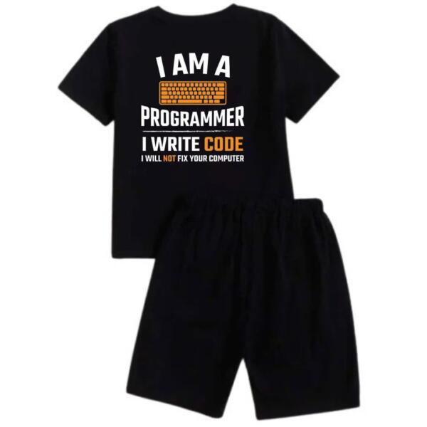 I Am A Programmer I Write Codes Short Tracksuit