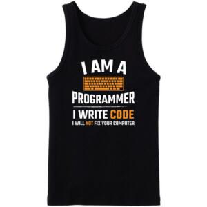 I Am A Programmer Tanktop
