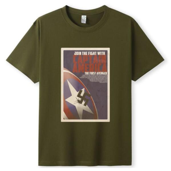 Join The Fight With Captain America T-Shirt (3)