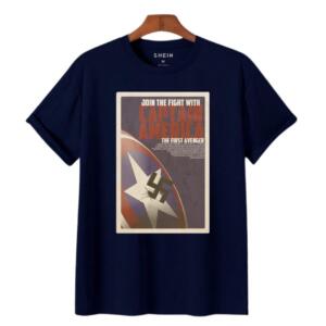 Join The Fight With Captain America T-Shirt (5)