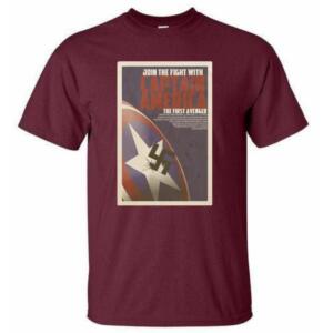 Join The Fight With Captain America T-Shirt (6)