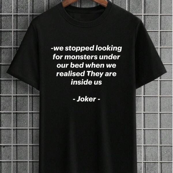 Joker Monsters Under Our Bed T-Shirt Joker Monsters Under Our Bed T-Shirt