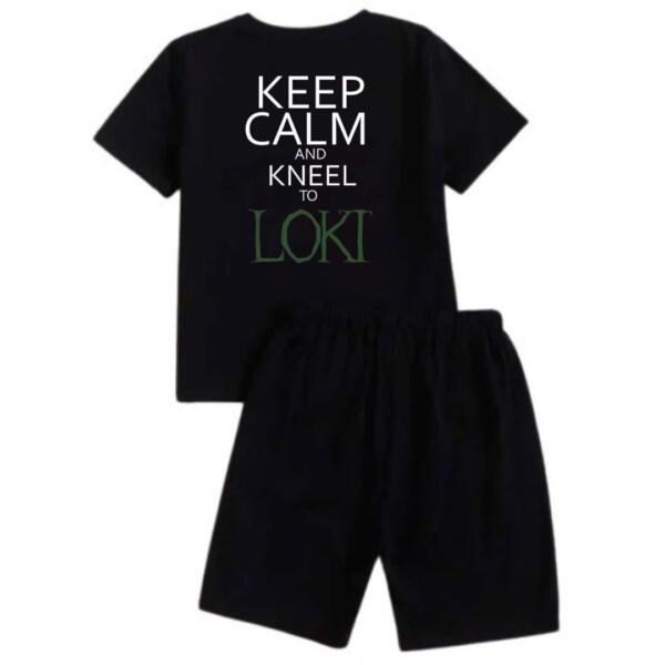 Keep Calm And Kneel To Loki Short Tracksuit