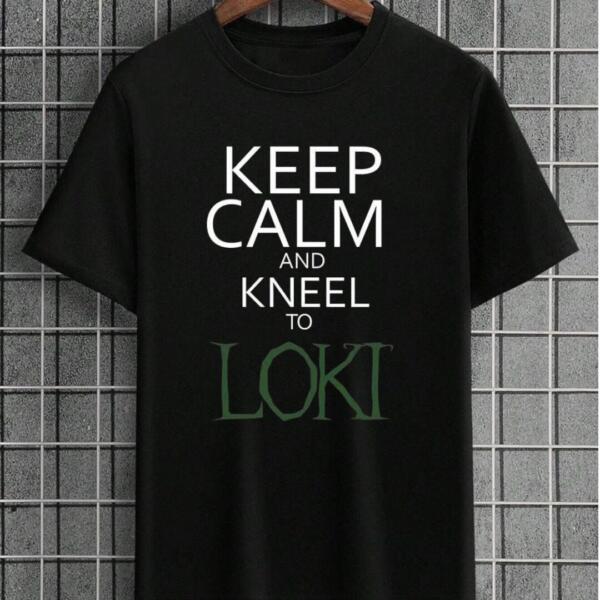 Keep Calm And Kneel To Loki T-Shirt